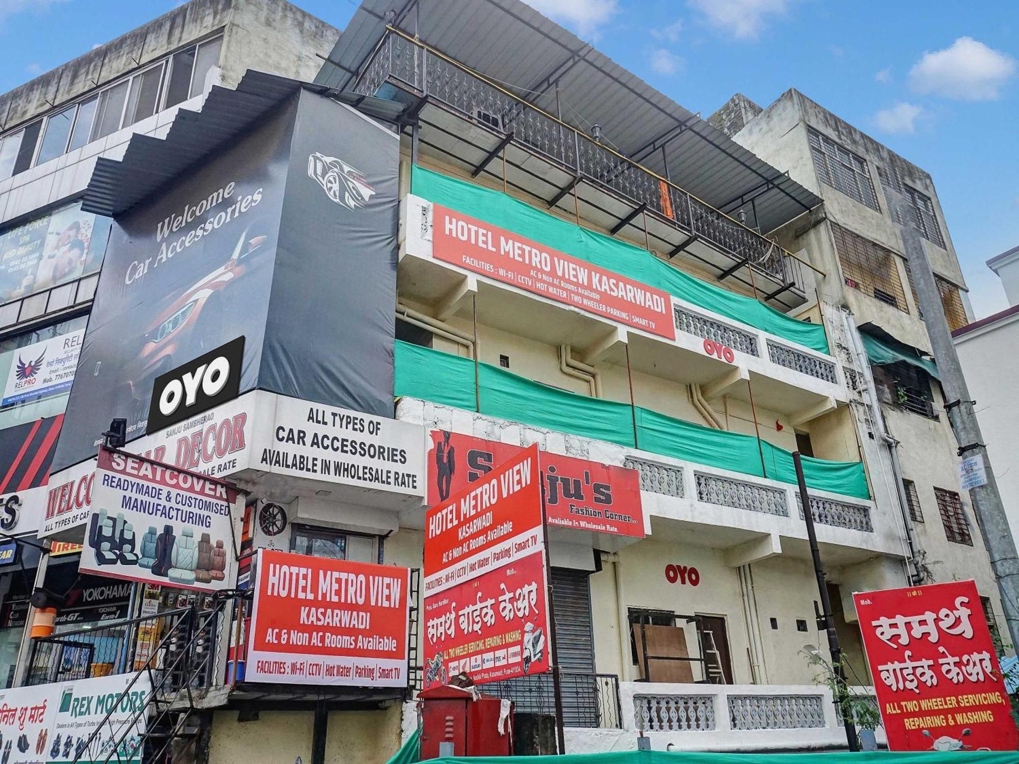 Hotel O Metro View Pimpri-Chinchwad Bagian luar foto