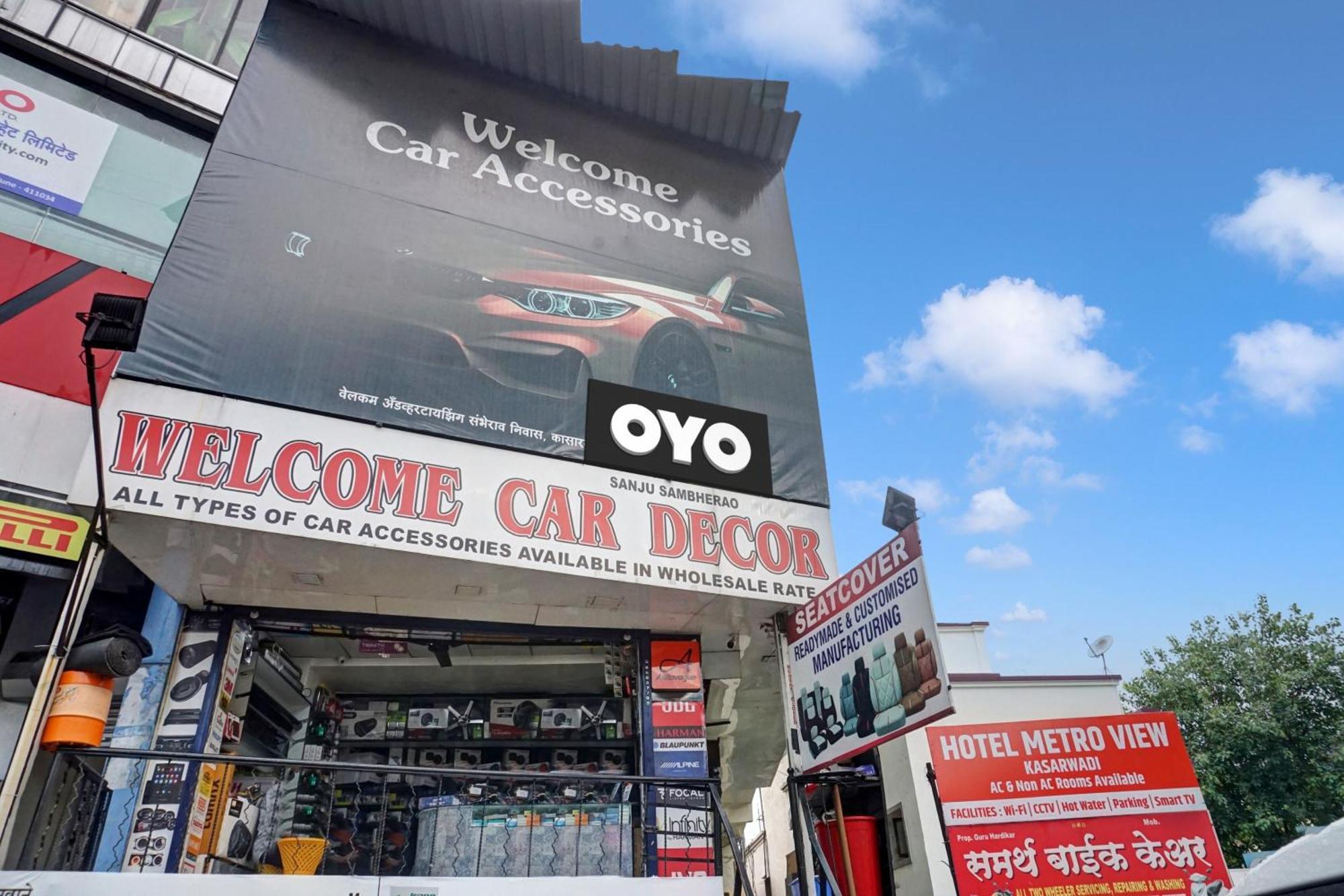 Hotel O Metro View Pimpri-Chinchwad Bagian luar foto